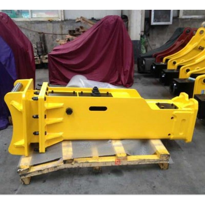 Excavator hydraulic breaker V type top type silenced type