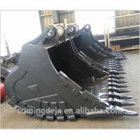 Excavator spare parts excavator rock bucket mining bucket