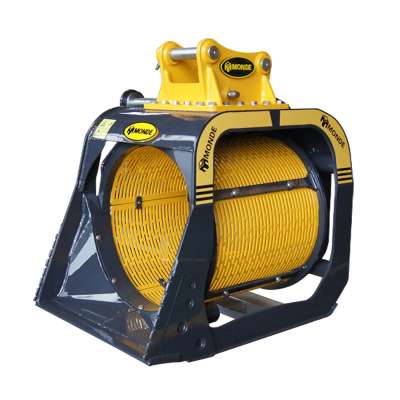 Rotating  screening bucket for18-23 ton excavator /wheel loader